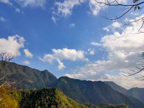Mountains landscape Stock Photos