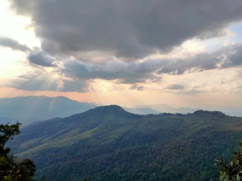 Mountains landscape Stock Photos