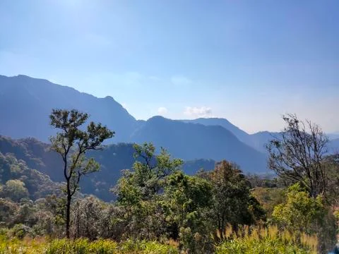 Mountains landscape Stock Photos