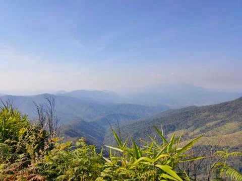 Mountains landscape Stock Photos
