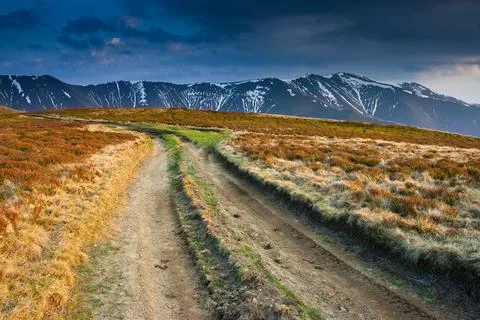 Mountains landscape Stock Photos