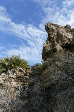 Mountains landscape. Spain. Stock Photos