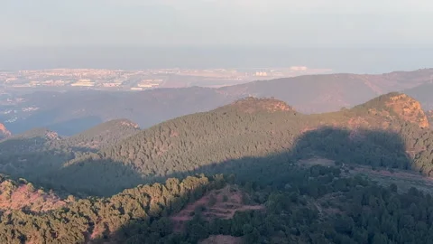 Mountains landscape on sunset. Stock Footage 252805890