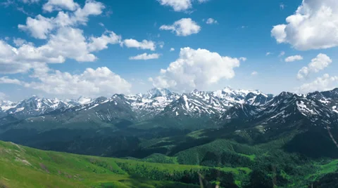 Mountains landscape time lapse Stock Footage 27221204