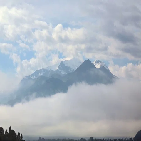 Mountains Landscape Timelapse, Austria Stock Footage 69296999