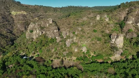 Mountains Of Las Penas Ecological Park In Ciudad Guzmán, Jalisco, Mexico Vídeos de archivo 337660280