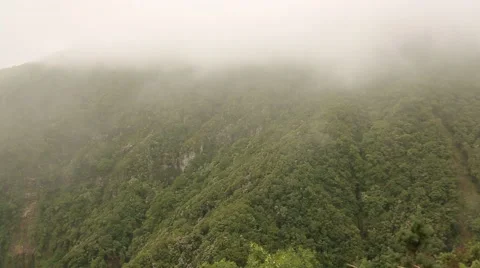 Mountains on Madeira Stock Footage 58599362