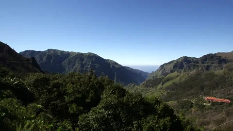 Mountains of Madeira Stock Footage 142129909