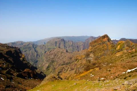 Mountains, madeira Stock Photos