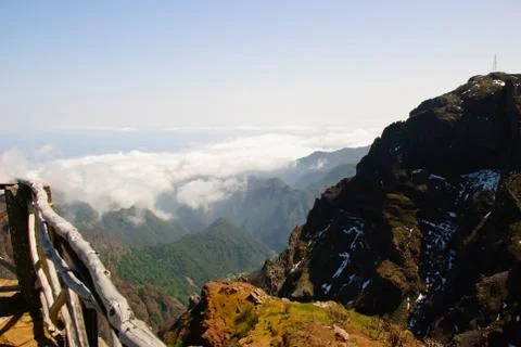 Mountains, madeira Stock Photos