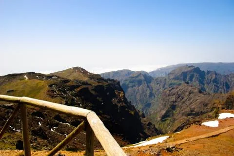 Mountains, madeira Stock Photos