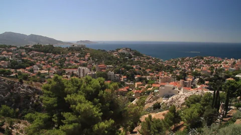 Mountains in Marseille Stock Footage 38214821