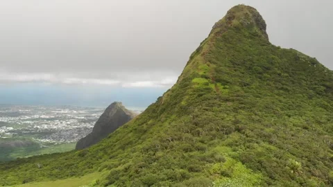 Mountains Mauritius Stock Footage 300178976