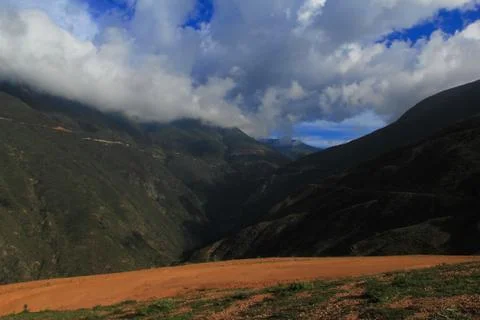 Mountains of Merida Stockfoto's