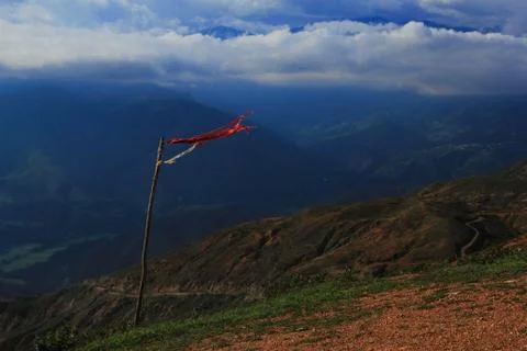 Mountains of Merida Stockfoto's