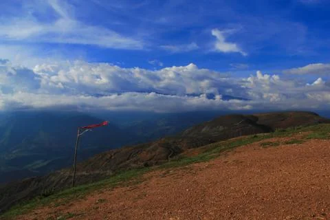 Mountains of Merida Stockfoto's