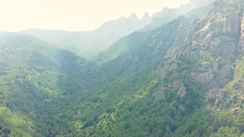 Mountains in the Mist Stock Footage 234759928