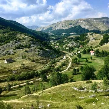 Mountains of Montenegro Stock Photos