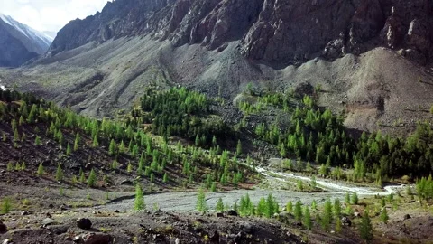 Mountains in the morning Stock Footage 163392967