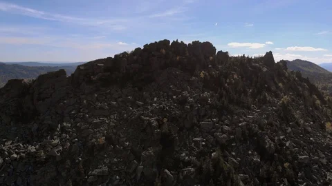 Mountains a mountain range Video stock 98584136