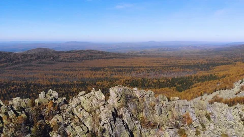 Mountains a mountain range Video stock 98587982