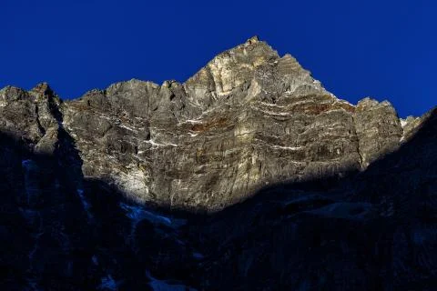 Mountains of Nepal Stock Photos