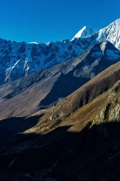 Mountains of Nepal Stock Photos