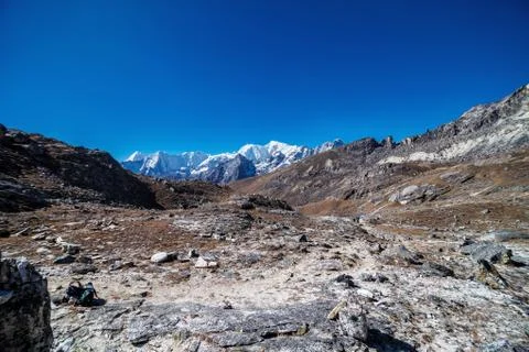 Mountains of Nepal Foto stock