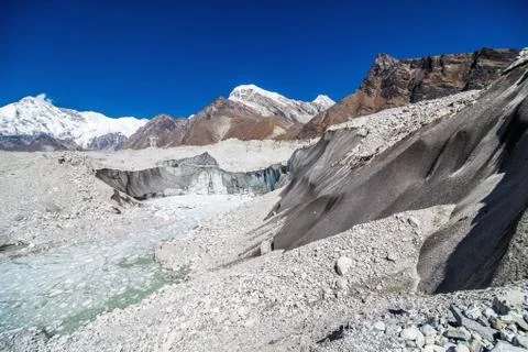 Mountains of Nepal Stock Photos
