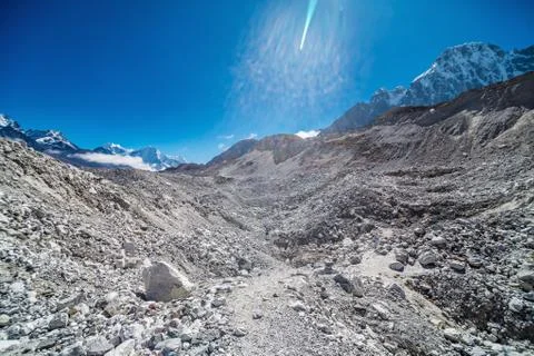 Mountains of Nepal Stock Photos