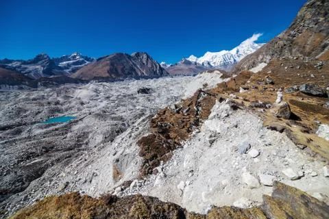 Mountains of Nepal Foto stock