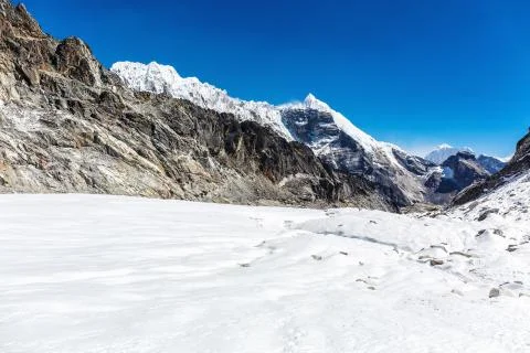 Mountains of Nepal Stock Photos
