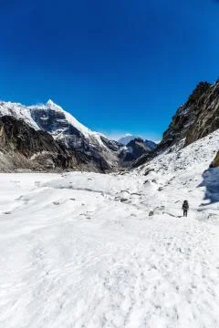 Mountains of Nepal Stock Photos
