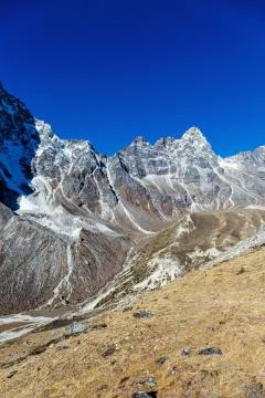 Mountains of Nepal Stock Photos