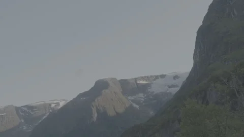 Mountains of Olden Stock Footage 342050555