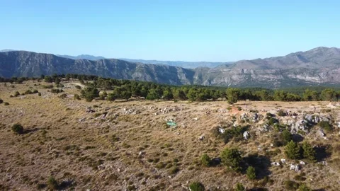 Mountains Over Dubrovnik Stock Footage 314281789
