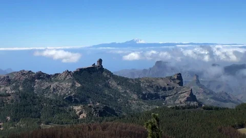 MOUNTAINS OVER THE SKY Stock Footage 102832348