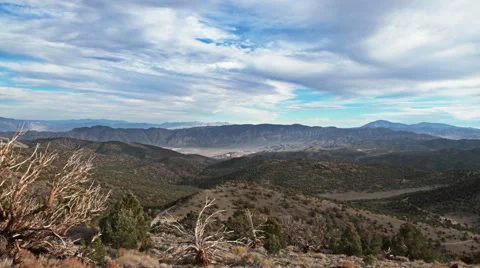 Mountains panorama time lapse Video stock 48592600