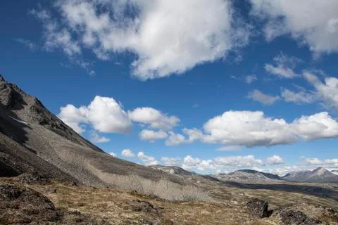 Into the mountains Stock Photos