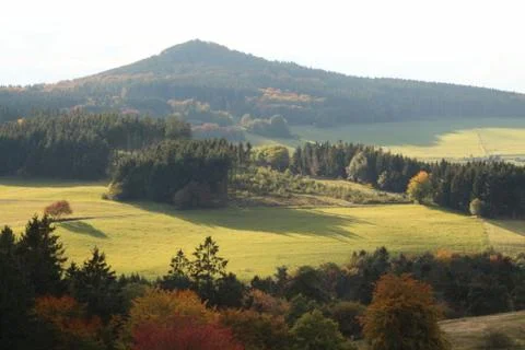 The mountains 库存照片