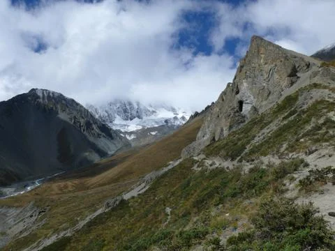 Up to the mountains Foto stock