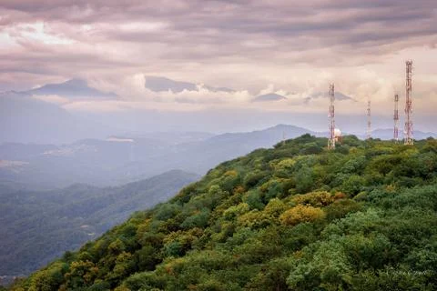 In the mountains Stock Photos