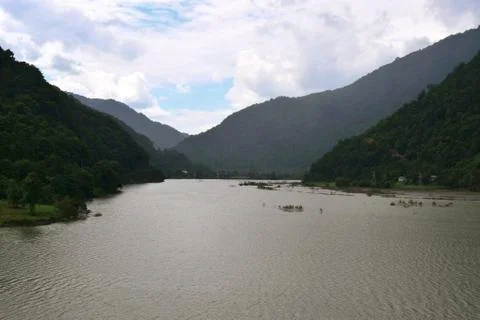 The mountains. Foto stock