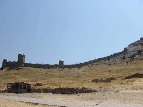 The mountains 库存照片