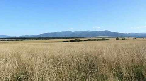 Mountains Profile at Horizon Stock Footage 46119406