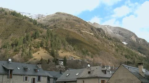 Mountains Pyrenees Timelapse 01 Stock Footage 11195246