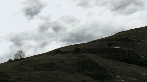 Mountains Pyrenees Timelapse 02 Stock Footage 11204938