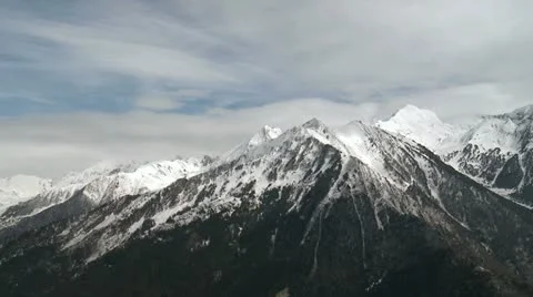 Mountains Pyrenees Timelapse 03 Stock Footage 11199098