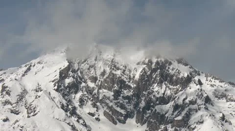 Mountains Pyrenees Timelapse 05 Stock Footage 11204156