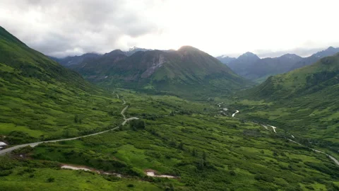 Mountains range Aerial view. North America Stock Footage 226768737